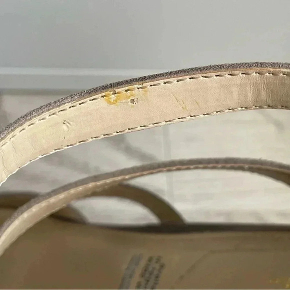 Liz Claiborne Nude Bahati Open‎ Toe Heeled Sandals | Size 9M - Picture 7 of 7